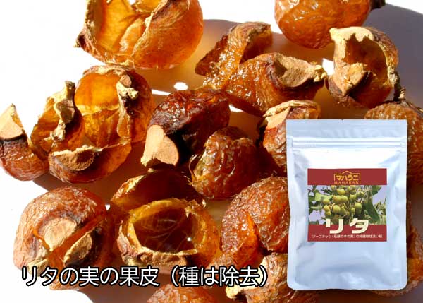 天然の石鹸マハラニ リタ（ソープナッツ）
