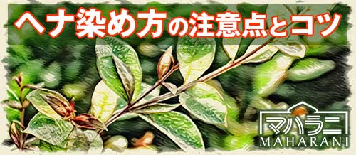 ヘナの染め方