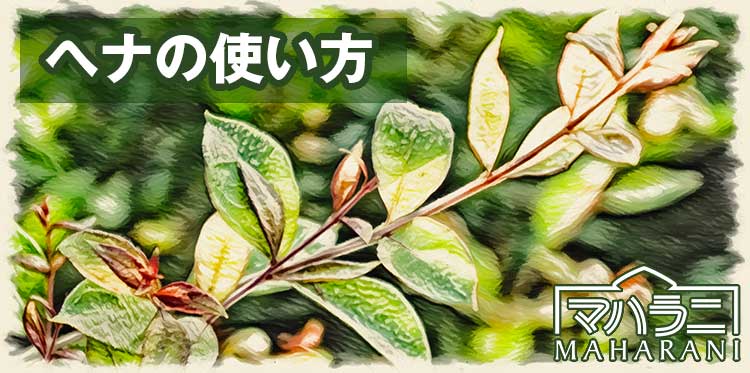 ヘナの染め方