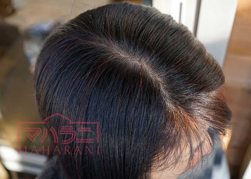 ヘナ染め1週間後