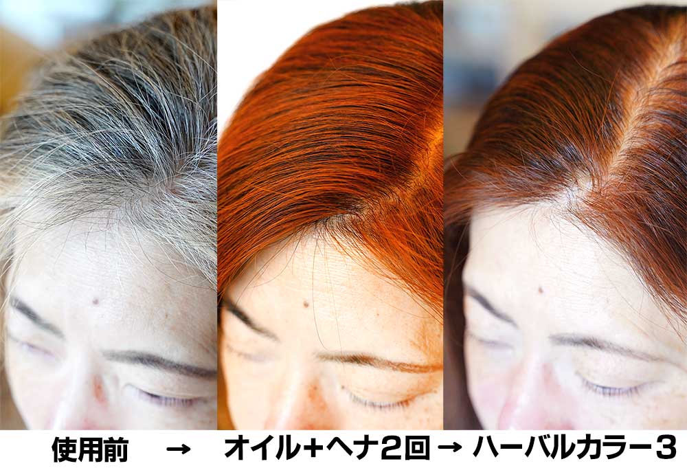 ハーバルカラー３ブラウン