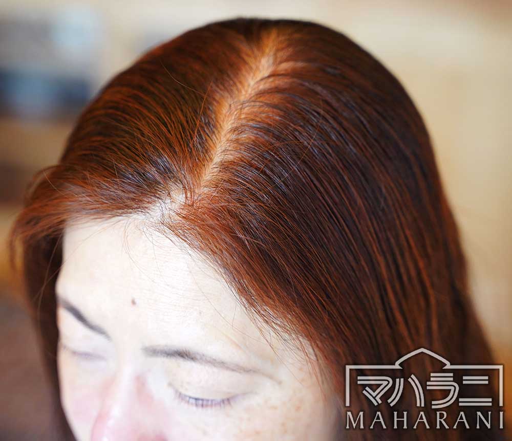 ヘナ石臼挽き時折ハーバルカラー３ブラウン